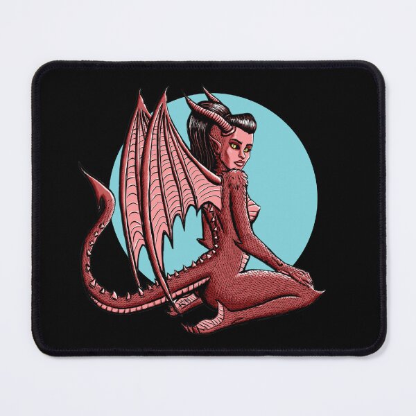 Item preview, Dragon Girl Pinup designed and sold by Blissternal.