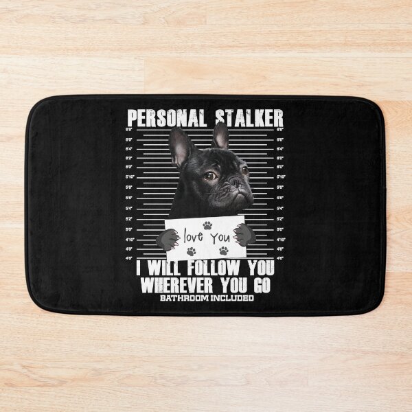 Item preview, Stalker Frenchie Bulldog Dog Lover Cartoon designed and sold by MrEddie10.