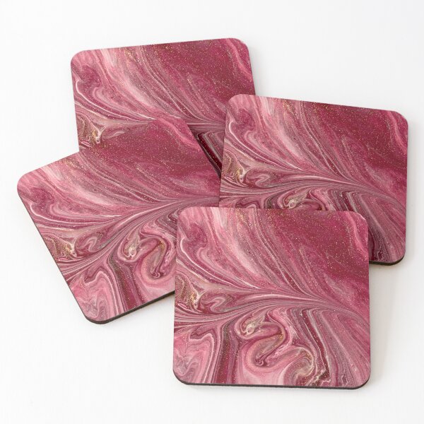 Item preview, Hot Pink Liquid Marble, Swirls designed and sold by newburyboutique.