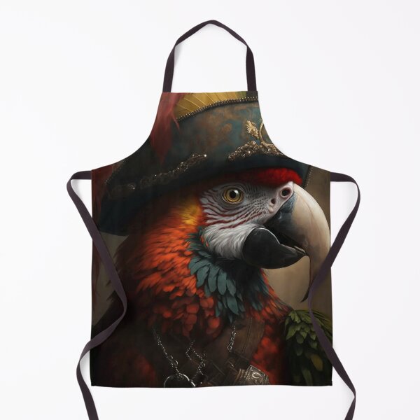 Item preview, The Pirate Parrot - Oil Painting designed and sold by Mitch-Angelo.
