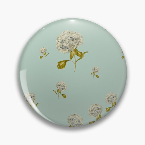 Artikelvorschau, Hydrangea flower cute ornate pattern a watercolor mint entworfen und verkauft von Yana Mustafina | Boho Soulful Designs.