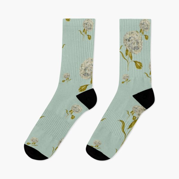 Artikelvorschau, Hydrangea flower cute ornate pattern a watercolor mint entworfen und verkauft von Yana Mustafina | Boho Soulful Designs.