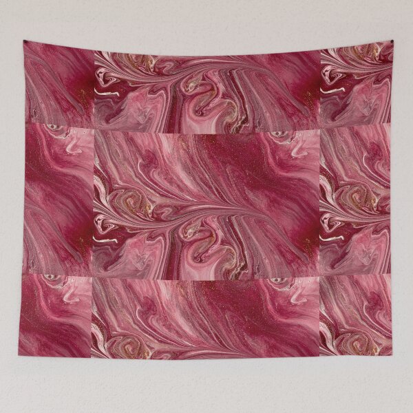 Item preview, Hot Pink Liquid Marble, Swirls designed and sold by newburyboutique.