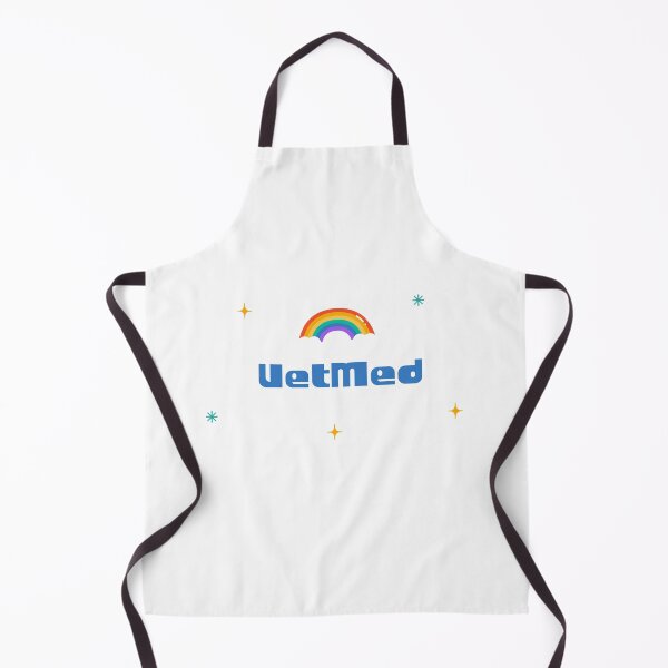 Item preview, Vet Med Pride, rainbow clouds designed and sold by ShopVetMed.