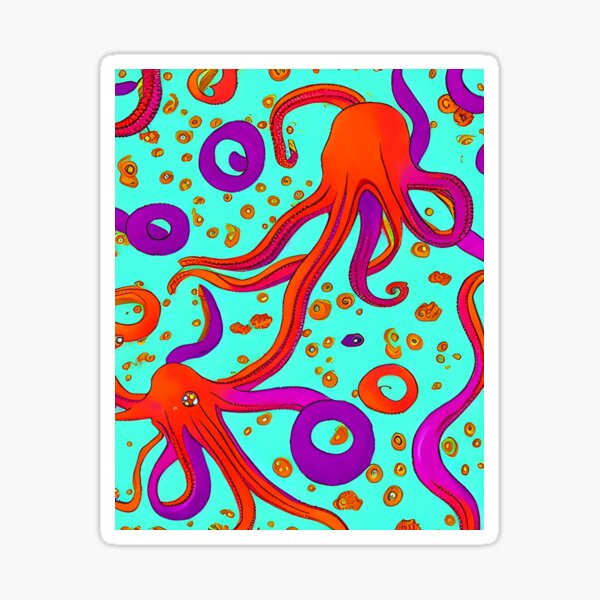 Octopus Sticker