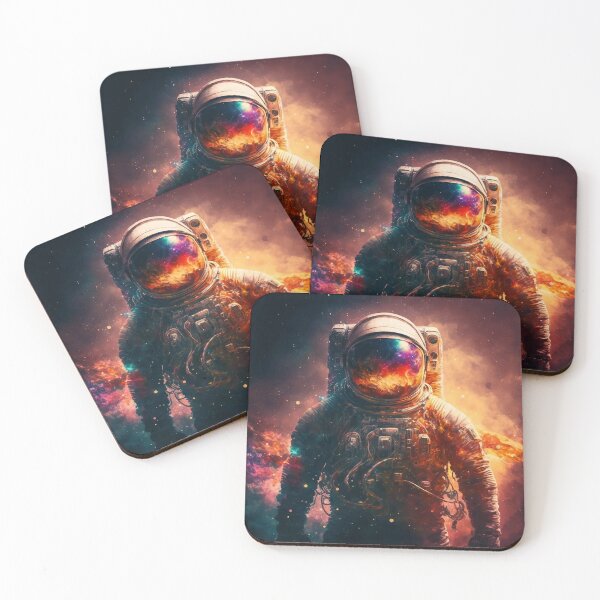 Item preview, Space Galaxy Astronaut - Digital Drawing designed and sold by Mitch-Angelo.