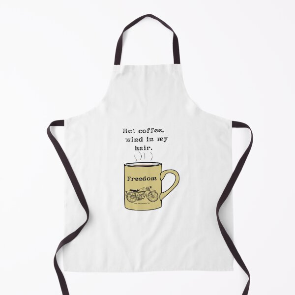 Item preview, Hot coffee,  wind in my hair. Freedom designed and sold by Speckledfrog.