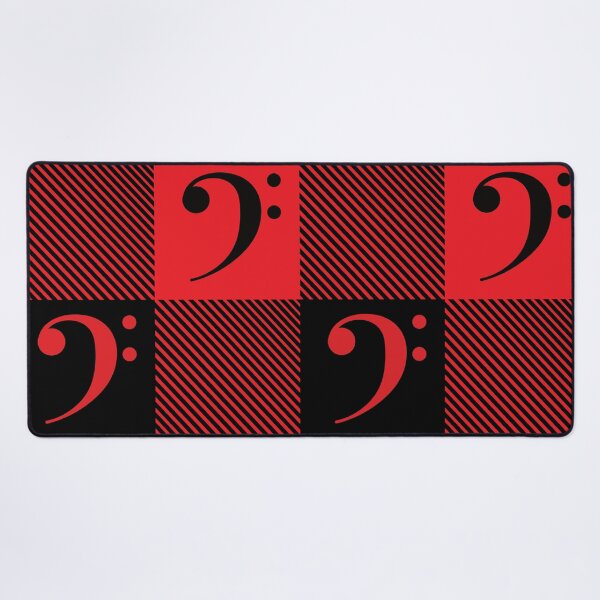 Artikelvorschau, Bassschlüssel mit Schottenmuster entworfen und verkauft von piesdesignart.