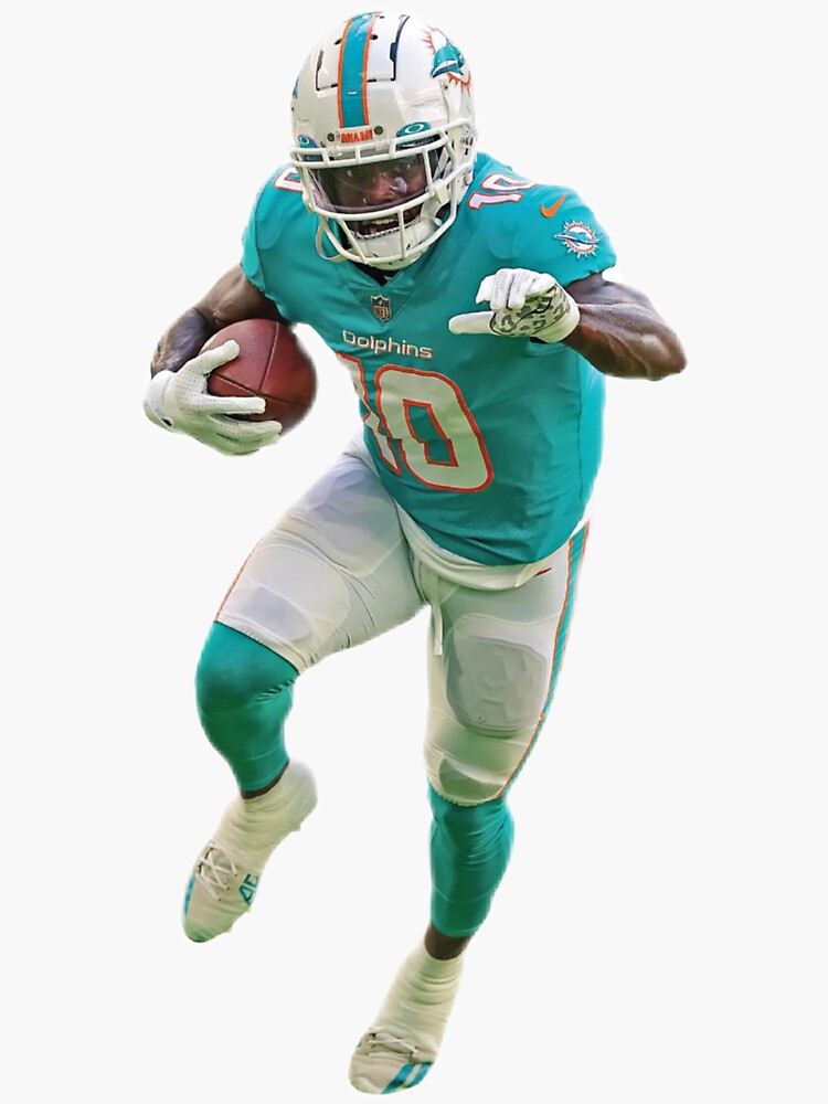 Tyreek Hill Miami Dolphins 27 x 39 Framed Art Jersey Print