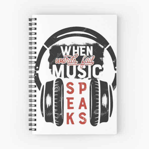 Item preview, When Words Fail Music Speaks designed and sold by storeInsight.