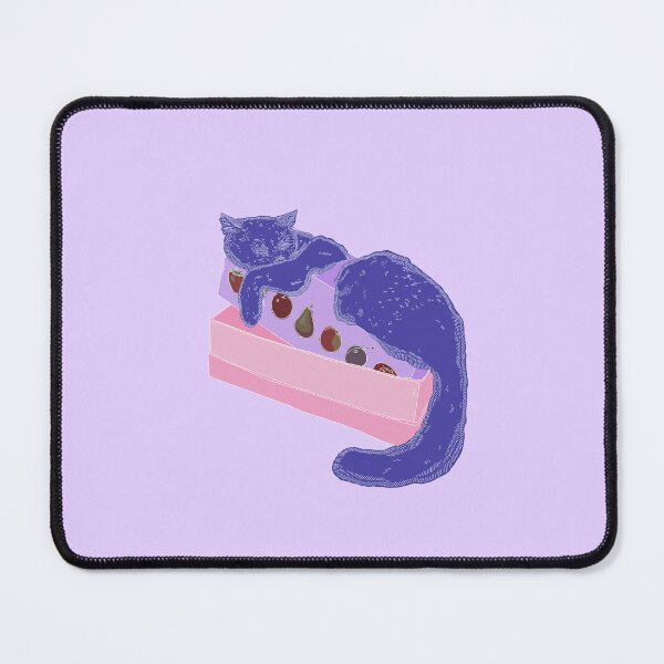 Item preview, Violet cat sleeps in fruit box designed and sold by kimmaysart.
