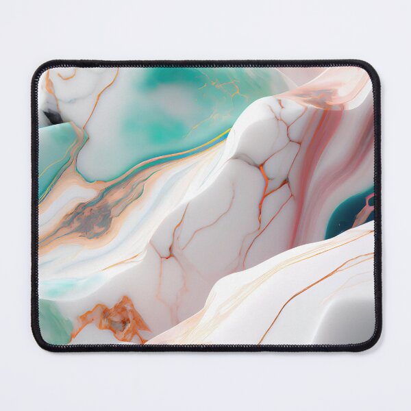 Item preview, Light marine texture of white, turquoise and pink minerals, pastel shades designed and sold by NadiiaSemyroz.