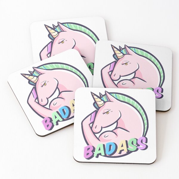 Item preview, Badass unicorn designed and sold by mokachupa.