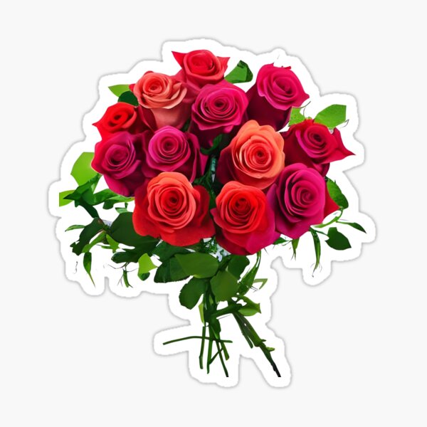 Artikel-Vorschau von Schöner Blumenstrauß aus Rosen, designt und verkauft von gramizzia.