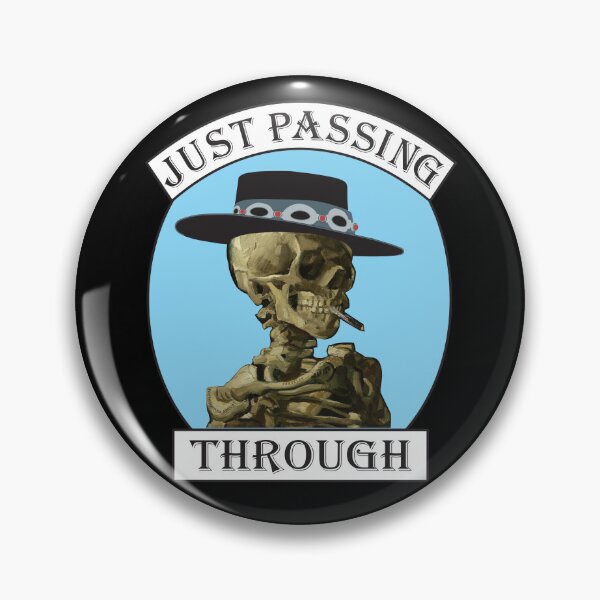 Item preview, Van Gough Skeleton, The Traveler - Just Passing Through designed and sold by EkimRay.