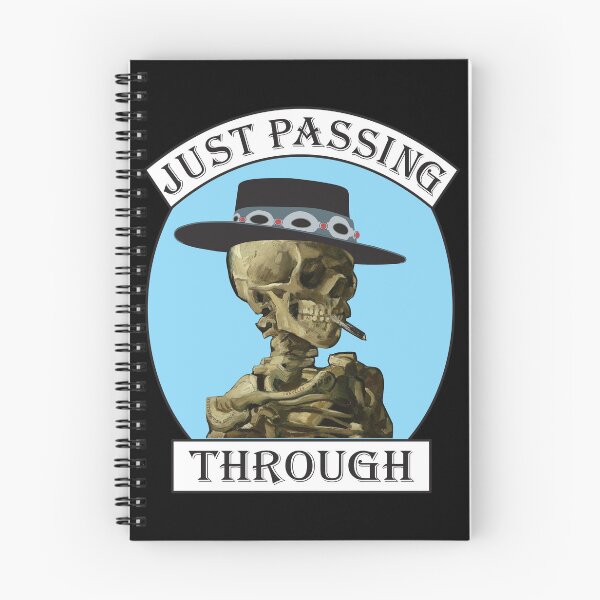 Item preview, Van Gough Skeleton, The Traveler - Just Passing Through designed and sold by EkimRay.