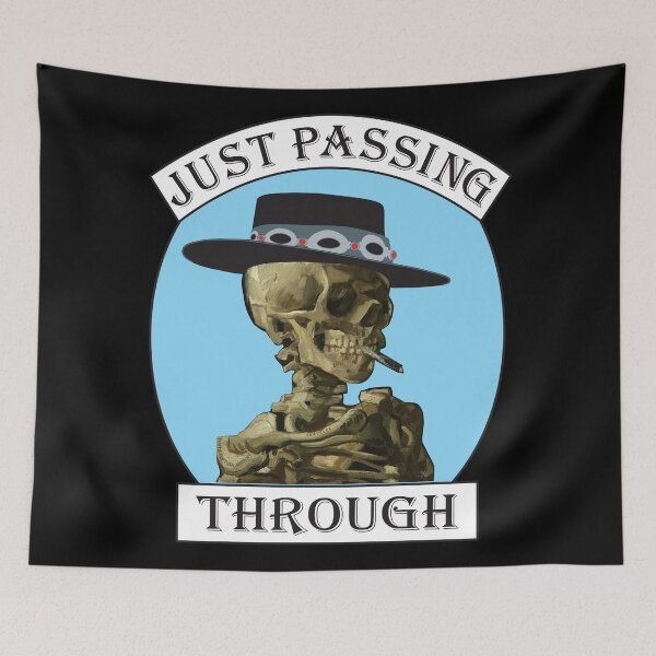 Item preview, Van Gough Skeleton, The Traveler - Just Passing Through designed and sold by EkimRay.