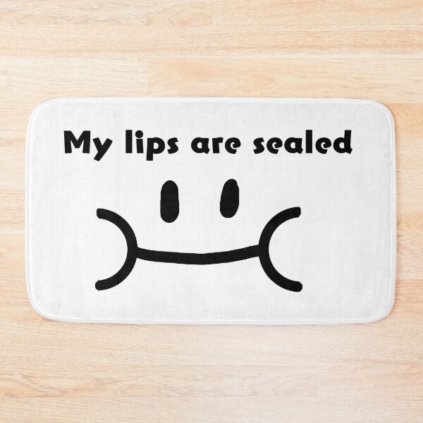 Item preview, My Lips Are Sealed  designed and sold by goldishdrawings.