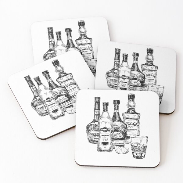 Item preview, Cool Liquor Design | Bottle Collection designed and sold by mkzmerch.