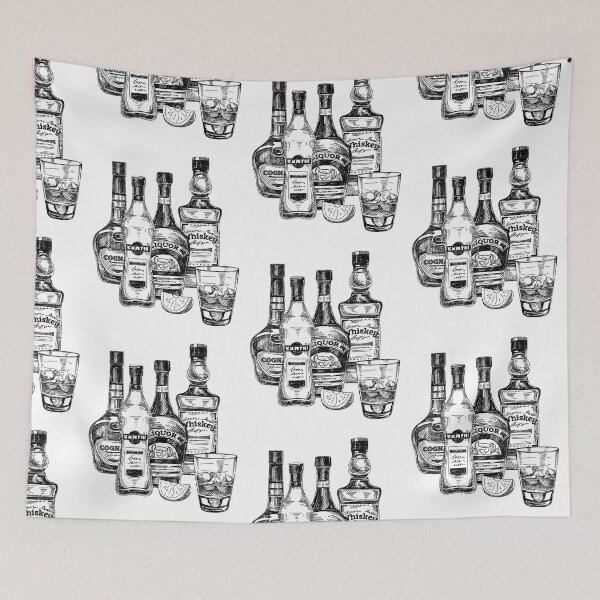 Item preview, Cool Liquor Design | Bottle Collection designed and sold by mkzmerch.