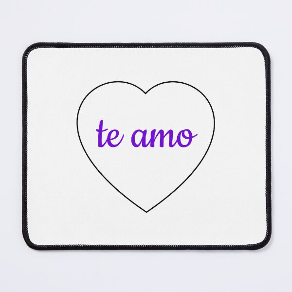 Item preview, Te amo - I love you in Spanish - Heart Corazon designed and sold by Inspirationmotivation.