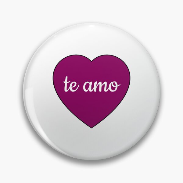 Item preview, Te amo - I love you in Spanish -  Heart Corazon designed and sold by Inspirationmotivation.