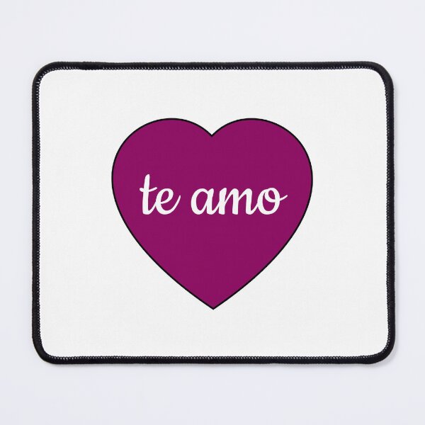 Item preview, Te amo - I love you in Spanish -  Heart Corazon designed and sold by Inspirationmotivation.