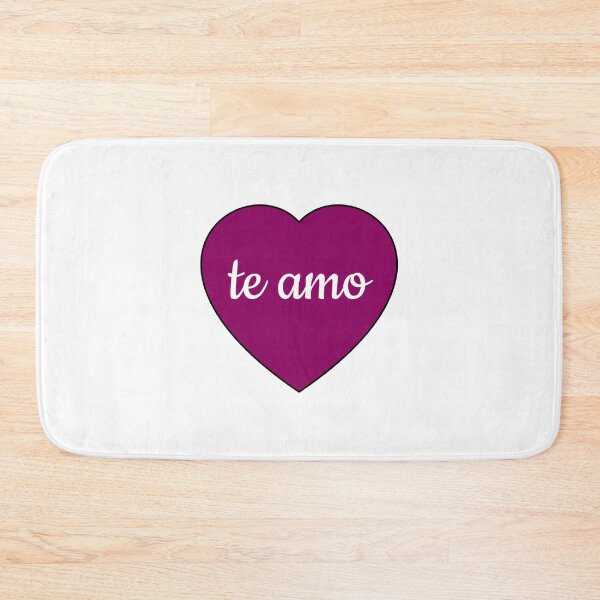 Item preview, Te amo - I love you in Spanish -  Heart Corazon designed and sold by Inspirationmotivation.