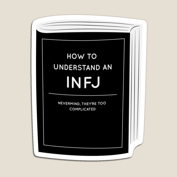 INTJ (The Mastermind) Magnet for Sale by Allison Lishey