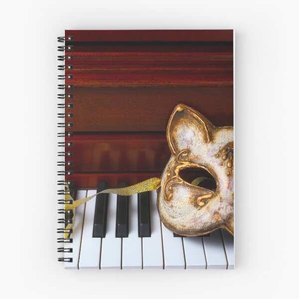 Item preview, Cat Mask On Piano Keys designed and sold by Garry Gay.