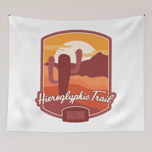 Item preview, Hieroglyphic Trail - Arizona designed and sold by Moritz Schwäble.