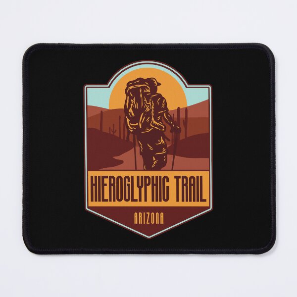 Item preview, Hieroglyphic Trail - Arizona designed and sold by Moritz Schwäble.