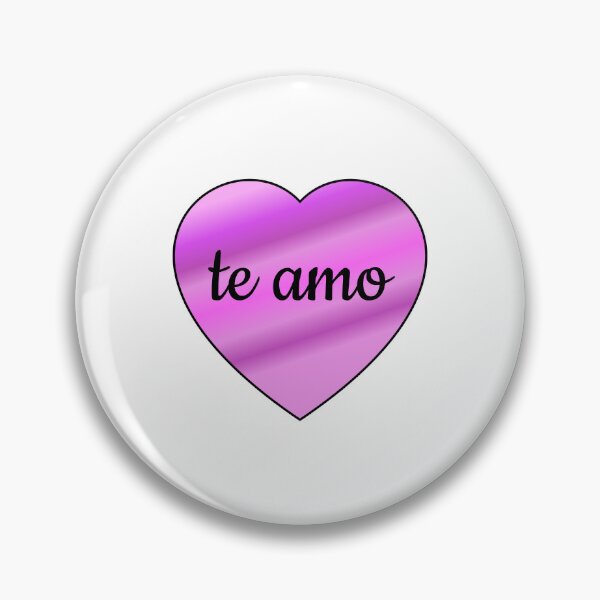 Item preview, Te amo - I love you in Spanish -  Heart Corazon designed and sold by Inspirationmotivation.