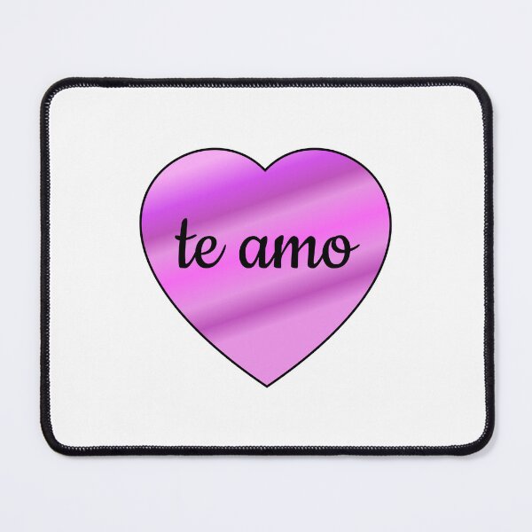 Item preview, Te amo - I love you in Spanish - Heart Corazon designed and sold by Inspirationmotivation.