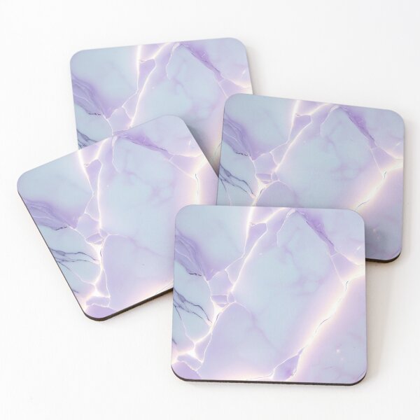 Item preview, White pattern on the marble texture of white and purple shades designed and sold by NadiiaSemyroz.