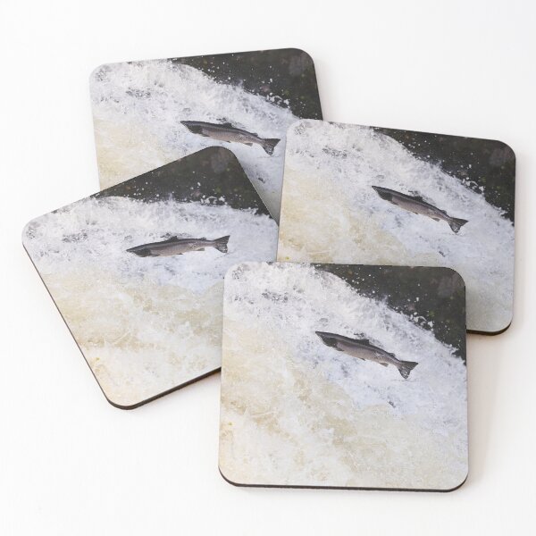Item preview, Leaping salmon designed and sold by chanonry.