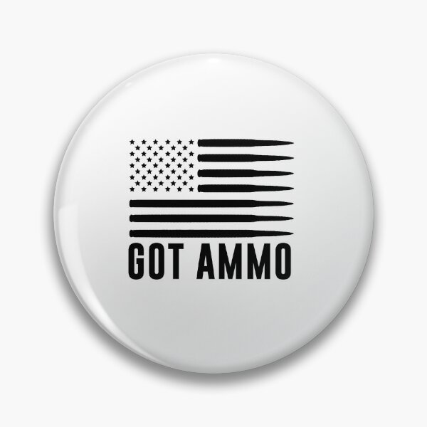 Item preview, Got Ammo Bullet Flag designed and sold by Mooostickers.