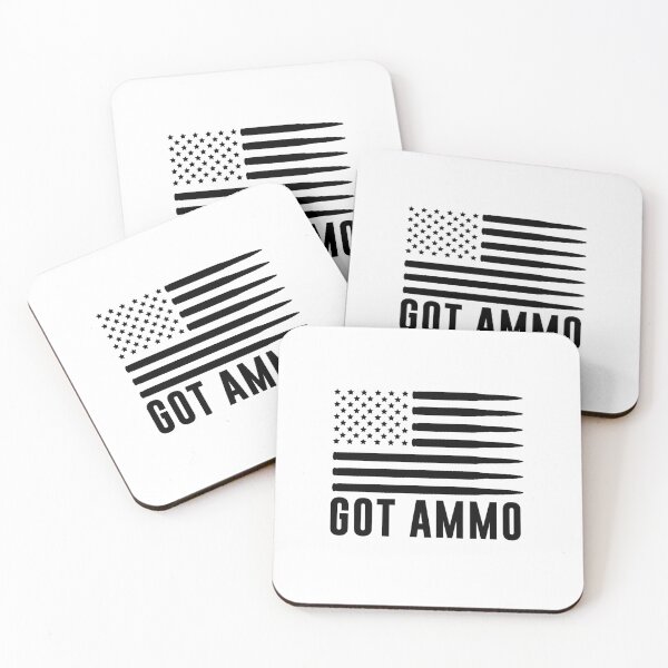 Item preview, Got Ammo Bullet Flag designed and sold by Mooostickers.