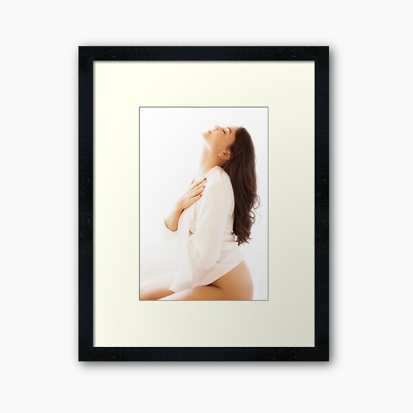 Angel’s Prayer Framed Art Print