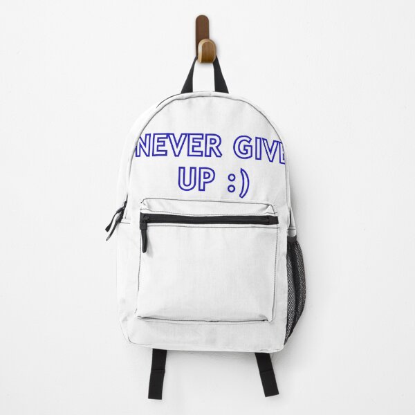 Item preview, NEVER GIVE UP :) (Motivation) designed and sold by LEOEXPRESS.