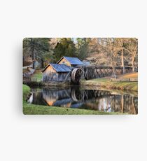 Mabry Mill Sunset Metal Print