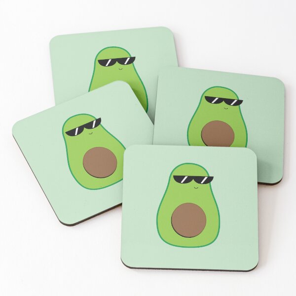 Item preview, Funny Avocado with Sunglasses designed and sold by FullOfGrace Design Co..
