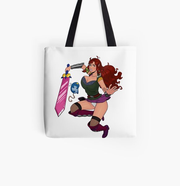 Lusty Attack - Full colour All Over Print Tote Bag