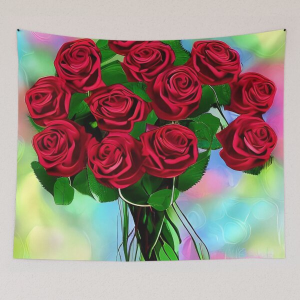 Item preview, Beautiful rose flower bouquet designed and sold by gramizzia.
