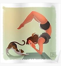 Yoga Time Poster
