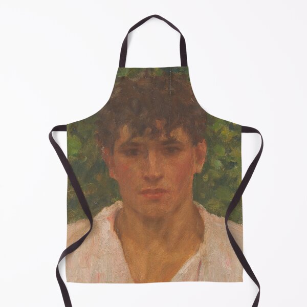 Item preview, Henry Scott Tuke - Portrait of a Young Man Nicola Luciani, 1885 designed and sold by Vintage Wall Art.