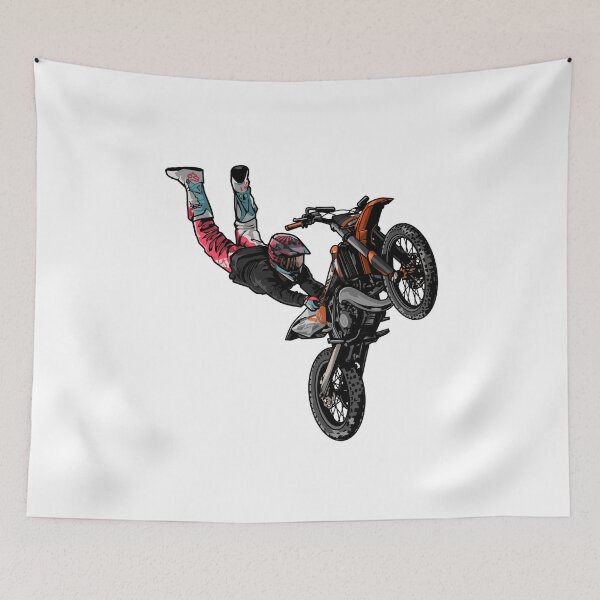 Artikelvorschau, Motocross Sprung - Double Hart Attack entworfen und verkauft von MotorcycleLove.