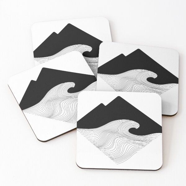 Item preview, Midnight Mountain Wave designed and sold by CleverILY.