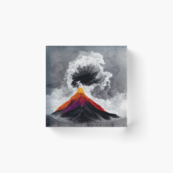 Item preview, Volcano as an emotion designed and sold by artfullyprompt.