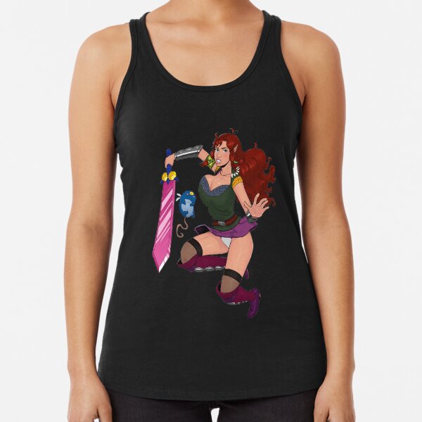 Lusty Attack - Full colour Racerback Tank Top